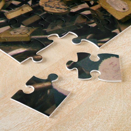 Liebe Locks Paris Puzzle (Seite)