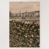 Liebe Locks Paris Puzzle (Vertikal)