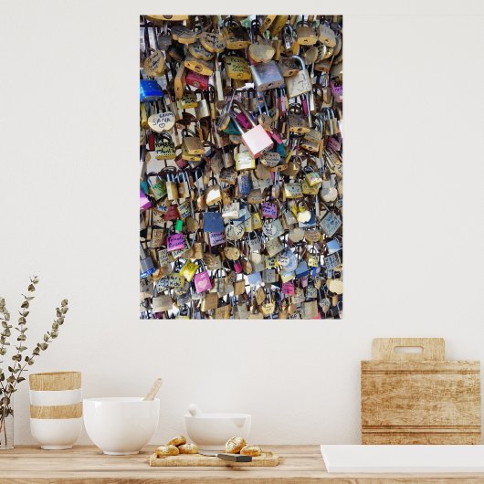 Liebe Locks Poster (Küche)