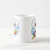 Liebe Lolo scherzt Flugzeug Kaffeetasse (Mittel)