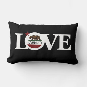 LIEBE Lompico Kalifornien Lendenkissen