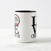 LIEBE Lompico Zweifarbige Tasse (Mittel)