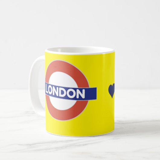 Liebe London Kaffeetasse (Vorderseite Links)