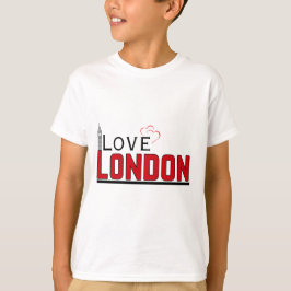 Liebe london neue Kinderhemddesigns 2025 T-Shirt