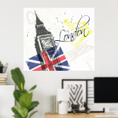Liebe London Poster (Heimbüro)