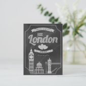 liebe London  Postkarte (Stehend Vorderseite)
