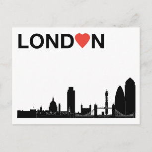 Liebe London Postkarte