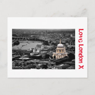 Liebe London X - St. Paul's Cathedral Postkarte