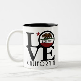 LIEBE Lone Pine California 111oz Zweifarbige Tasse
