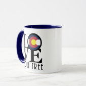 LIEBE Lone Tree Colorado Tasse (Vorderseite Links)