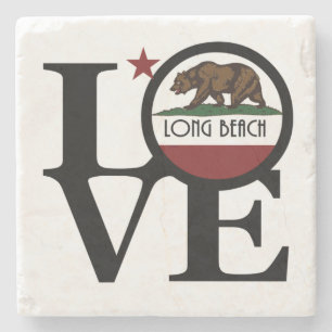 LIEBE Long Beach Kalifornien Steinuntersetzer