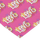 LIEBE Long Table Runner Großer Tischläufer (Ecke)