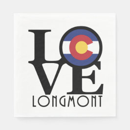 LIEBE Longmont Colorado Serviette