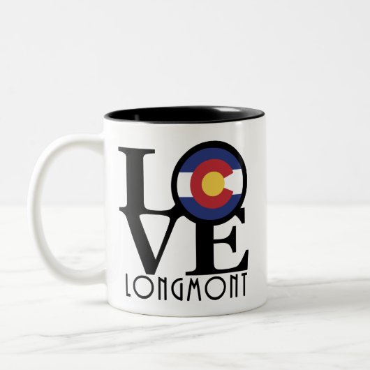 LIEBE Longmont Zweifarbige Tasse (Links)