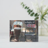 Liebe Los Angeles Postcard! Postkarte (Stehend Vorderseite)