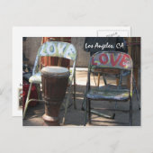 Liebe Los Angeles Postcard! Postkarte (Vorne/Hinten)
