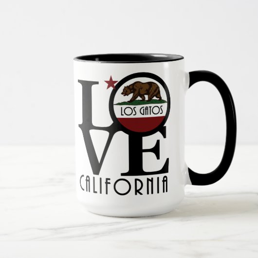 LIEBE Los Gatos 15oz Tasse (Rechts)