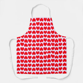 Liebe Lotta Rote Herzen Galore Schürze