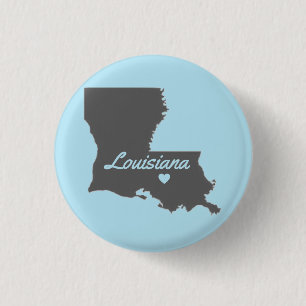 Liebe-Louisiana-Liebe-Baton-Rouge Knopf-Button Button