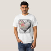 Liebe Love Heart T - Shirt (Vorne ganz)