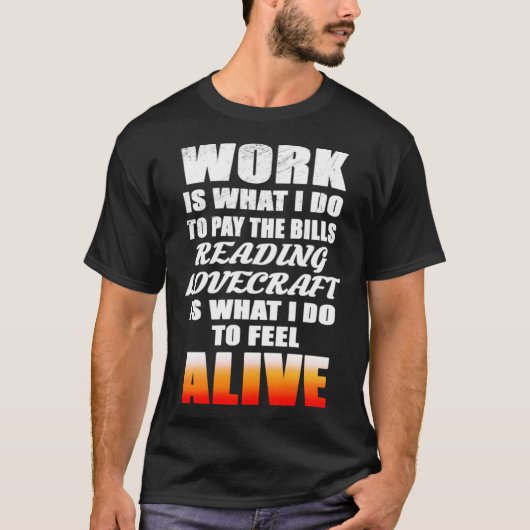 Liebe Lovecraft T-Shirt (Vorderseite)