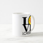 LIEBE Lovington New Mexico 11oz Kaffeetasse (VorderseiteRechts)