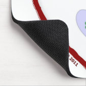 Liebe Luck o's Irish Mousepad (Ecke)