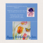 Liebe Lugano Festival - Martha Argerich Projekt (Außenseite Aufgefaltet)