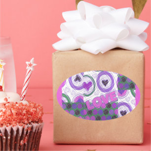 Liebe Lugano Festival - Martha Argerich Projekt Ovaler Aufkleber