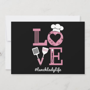 Liebe Lunch Lady Leben Lustige Valentinstag Gesche Einladung