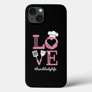 Liebe Lunch Lady Life Funny Valentinstag Geschenke Case-Mate iPhone Hülle