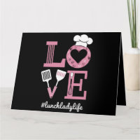 Liebe Lunch Lady Life Funny Valentinstag Geschenke