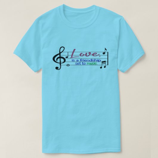Liebe, lustige Geschenke T-Shirt (Design vorne)