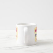 Liebe Ma Blumen-Tasse – Muttertagsgeschenk Espressotasse (Rückseite)