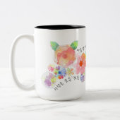 Liebe macht alles Schöne koreanische zu einer Pers Zweifarbige Tasse (Links)