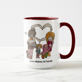 Liebe macht eine Familie durch Ainsley--15 Tasse