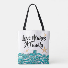 Liebe macht eine Familien-Adoption - Tasche
