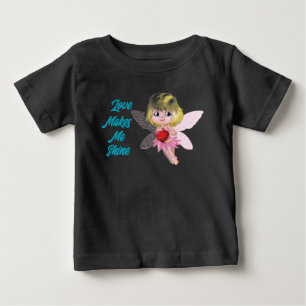 Liebe macht mich zu einem T - Shirt für Kinder - N