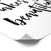 Liebe macht Sie zum Kunstdrucker Poster (Ecke)