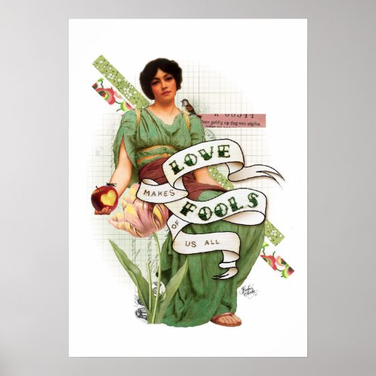 Liebe macht uns alle zum Narren Poster (Vorne)