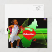 Liebe Mada Postkarte (Vorne/Hinten)