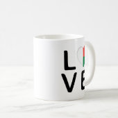 Liebe - Madagaskar Kaffeetasse (VorderseiteRechts)