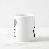 Liebe - Madagaskar Kaffeetasse (Mittel)