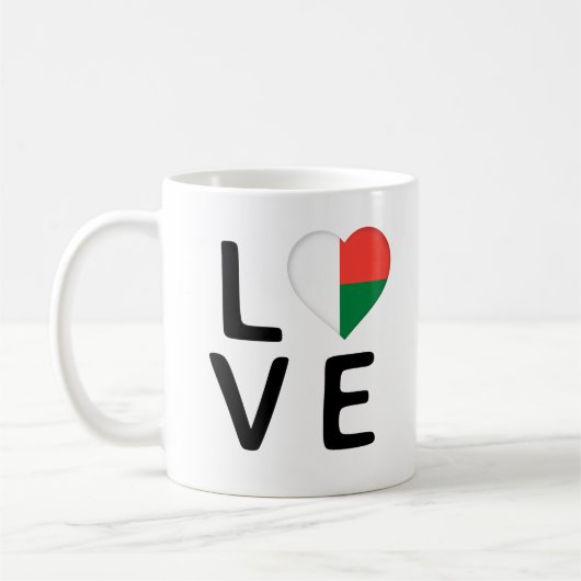 Liebe - Madagaskar Kaffeetasse (Links)