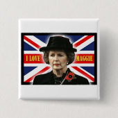 Liebe Maggie Margaret Thatcher I Button (Vorderseite)