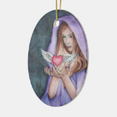 Liebe-Magie Keramikornament (Links)