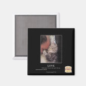 Liebe Magnet (Vorderseite/Rückseite)