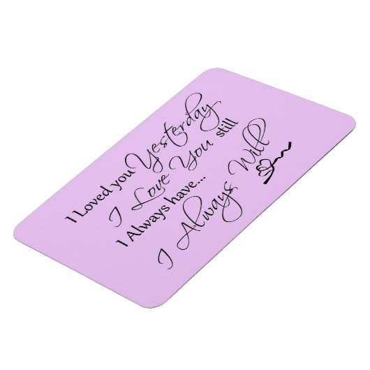 Liebe Magnet (Linke Seite)