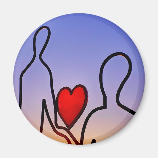 Liebe Magnet (Vorne)