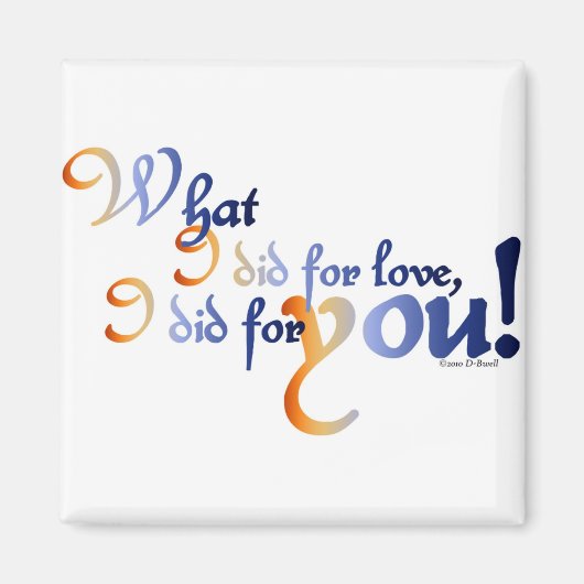 Liebe Magnet (Vorne)